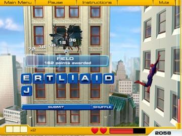 SpiderMan 2: Web of Words screenshot 1