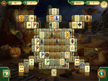 Spooky Mahjong screenshot 1