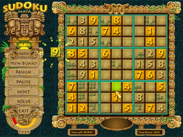 Sudoku Maya Gold screenshot 1