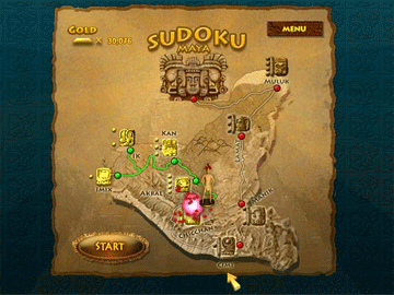 Sudoku Maya Gold screenshot 2