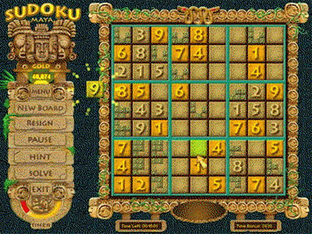 Sudoku Maya Gold screenshot 1