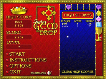 Super Gem Drop screenshot 2