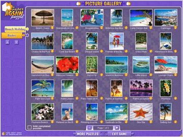 Super Jigsaw Beach Holiday screenshot 1