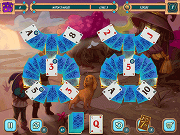 Sweet Solitaire: School Witch screenshot 1