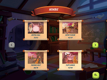 Sweet Solitaire: School Witch screenshot 2