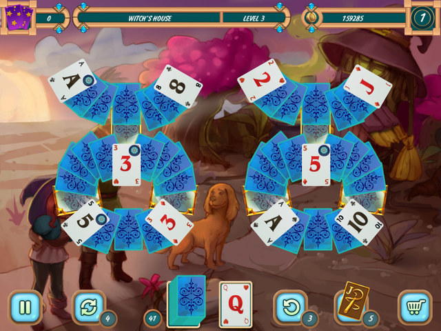 Sweet Solitaire: School Witch screenshot 1