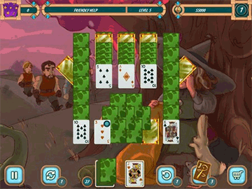 Sweet Solitaire: School Witch 2 screenshot 1