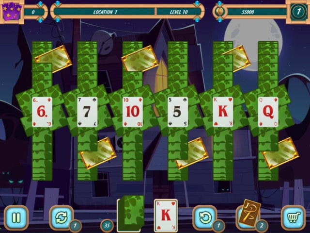 Sweet Solitaire: School Witch 3 screenshot 1