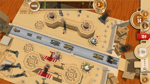 Tabletop Defense screenshot 1