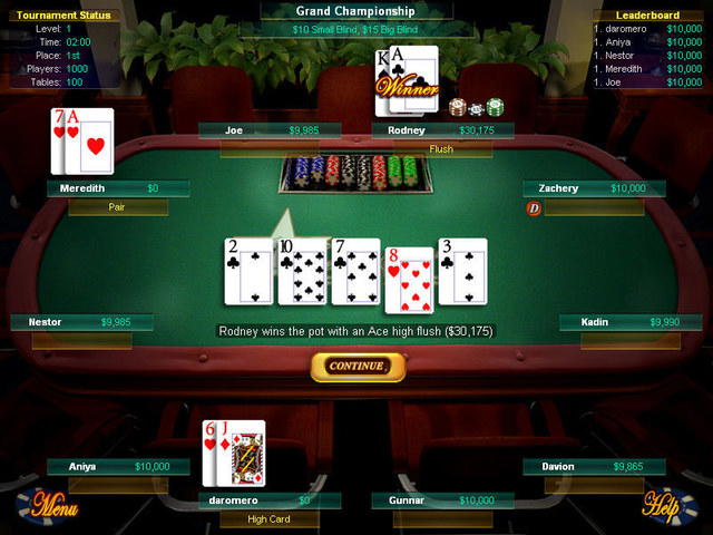 Tik's Texas Hold 'em screenshot 2
