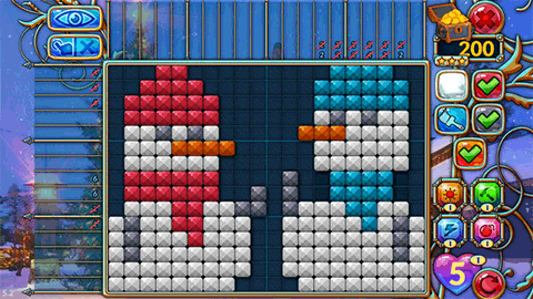 Travel Mosaics 6: Christmas Around the World screenshot 1