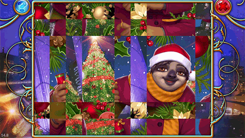Travel Mosaics 6: Christmas Around the World screenshot 2