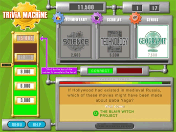 Trivia Machine screenshot 1