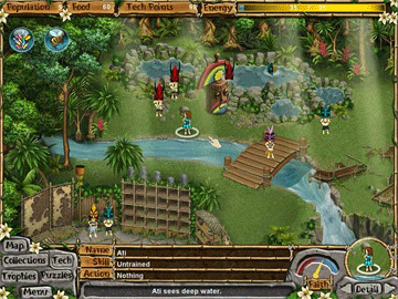Virtual Villagers: New Believers gameplay screenshot