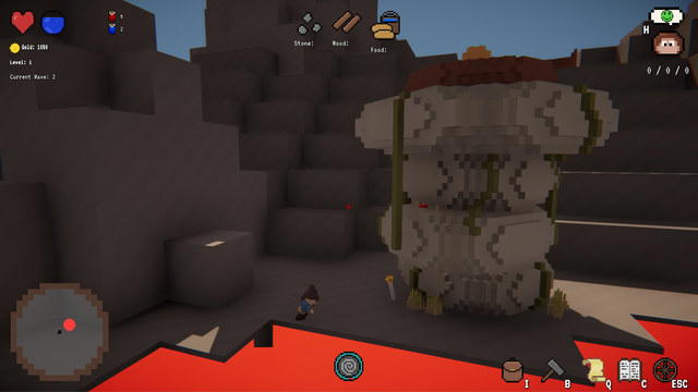 Voxel Crusade screenshot 1