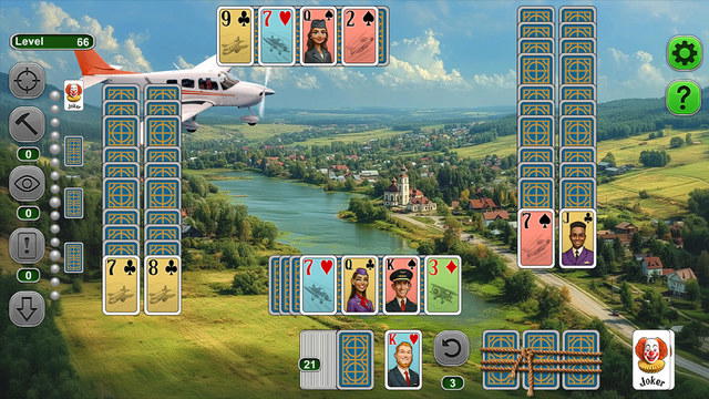 Weekend Solitaire: Airplanes screenshot