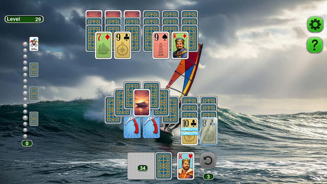 Weekend Solitaire: Ocean Kings screenshot 2