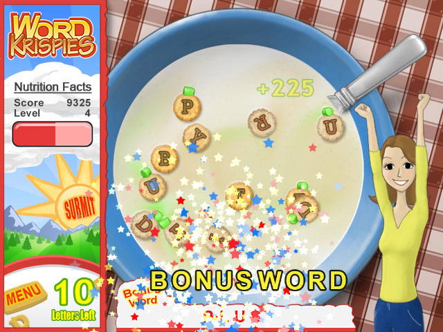 Word Krispies screenshot 1