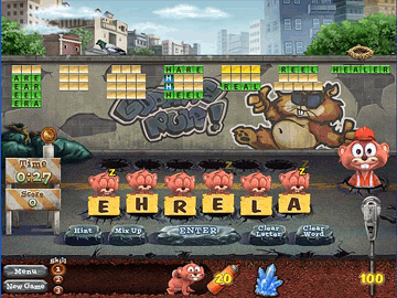 Word Whomp Underground screenshot 1