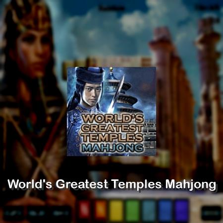 World's Greatest Temples Mahjong