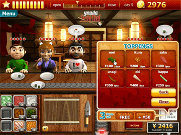 Youda Sushi Chef screenshot 1