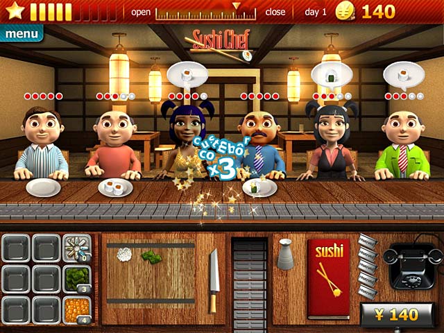 Youda Sushi Chef screenshot 1