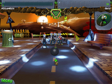 Zombie Bowl-O-Rama screenshot 2