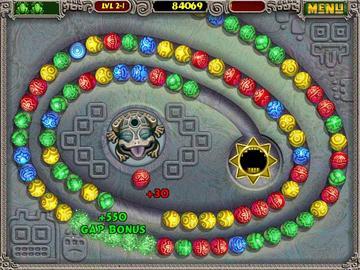 Zuma Deluxe screenshot 1